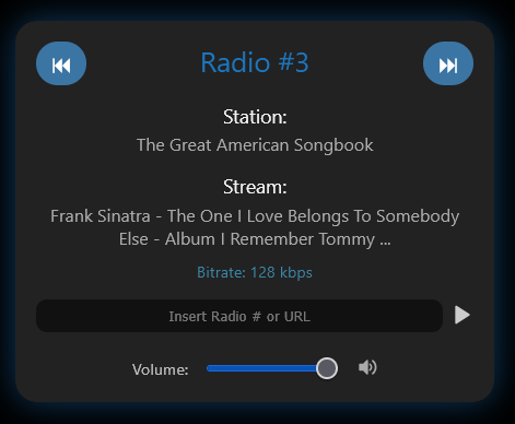 "HiFi" Online Radio V2: WebUI for Remote Control + Dynamic File Loading (via PlatformIO)