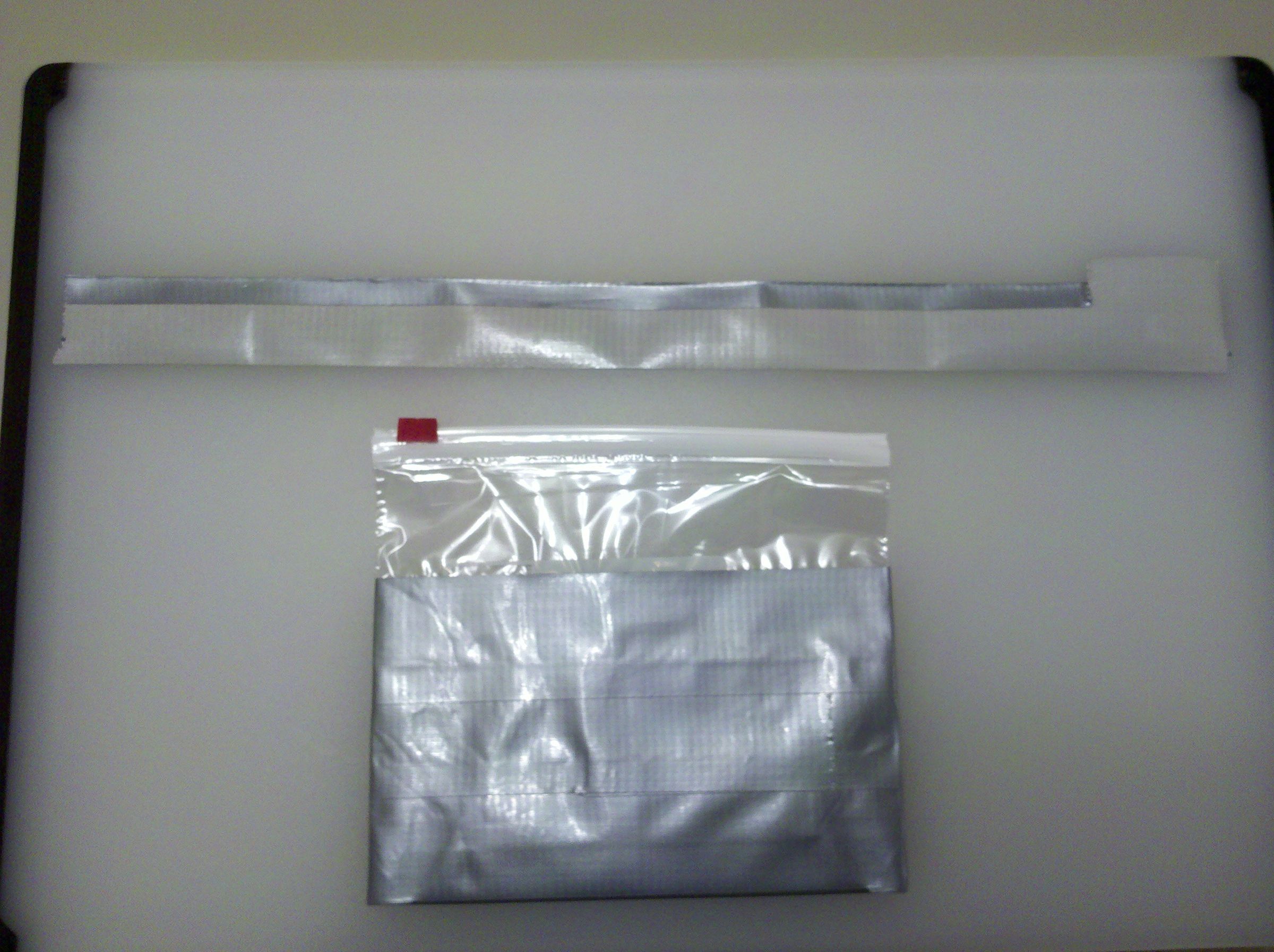 Duct Tape Reinforced Zipper Bag 5 Steps Instructables
