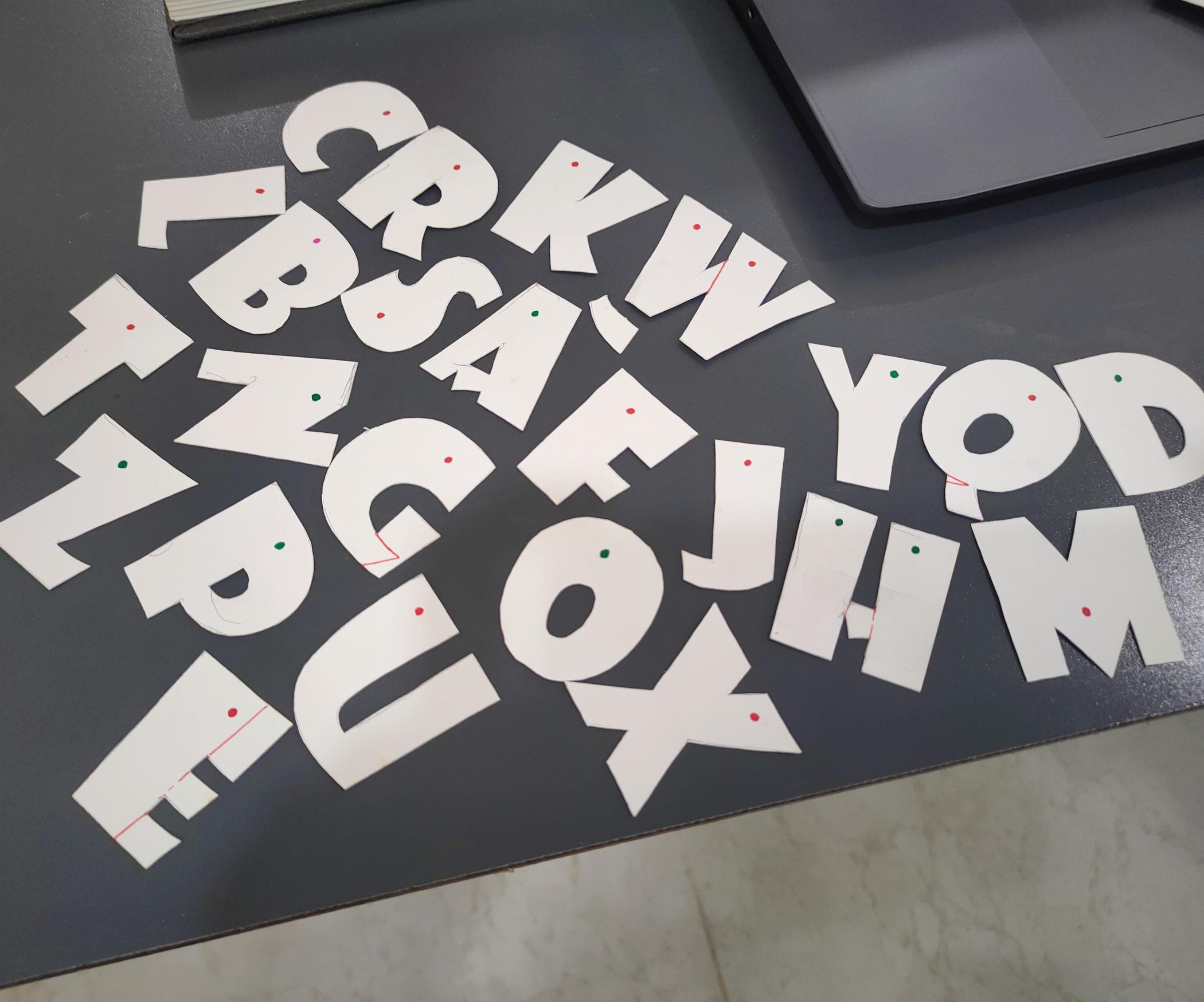 Sentances Stencil Font Stencil for Immediate Usage : 3 Steps - Instructables