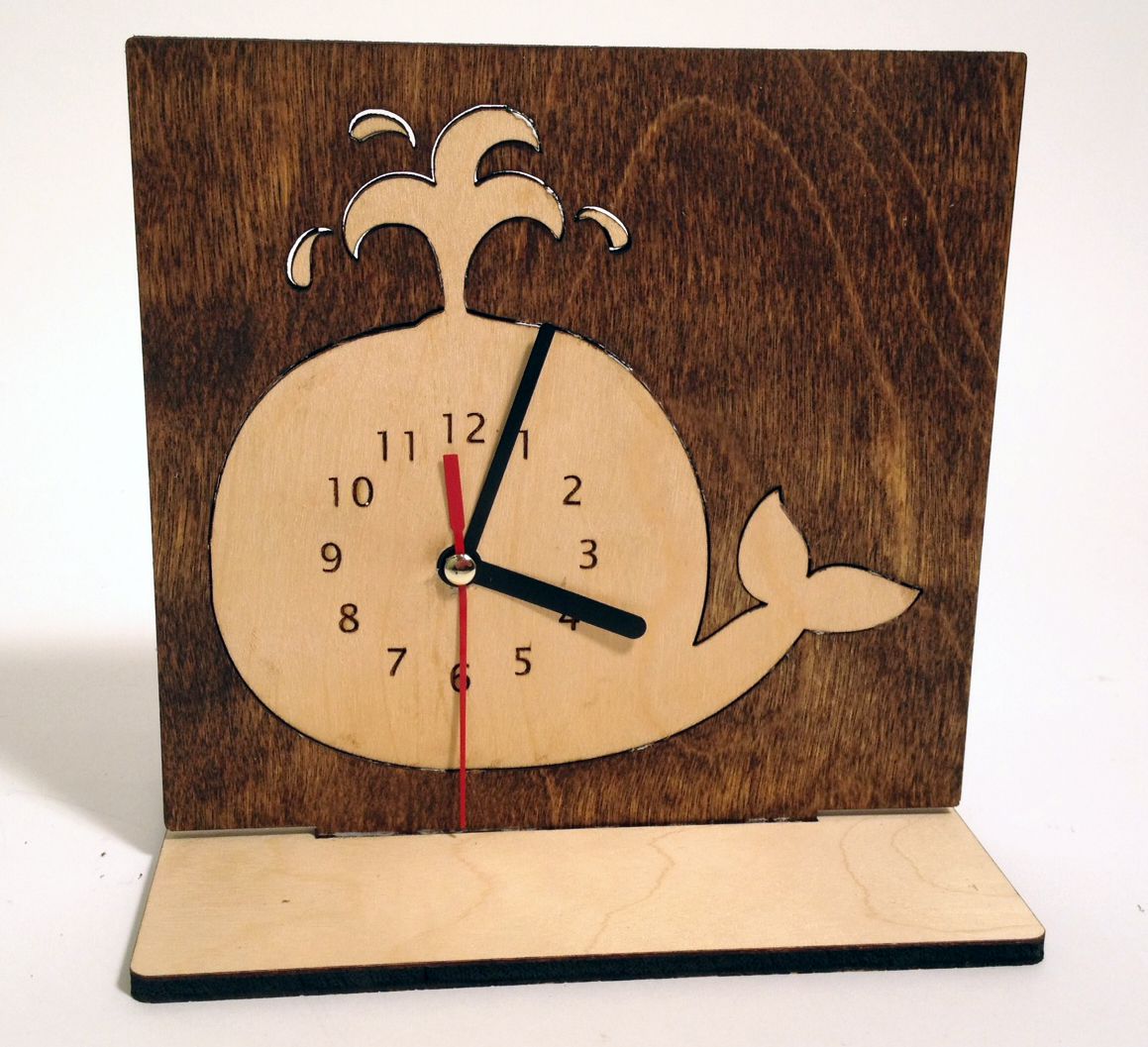 Whale Desk Clock