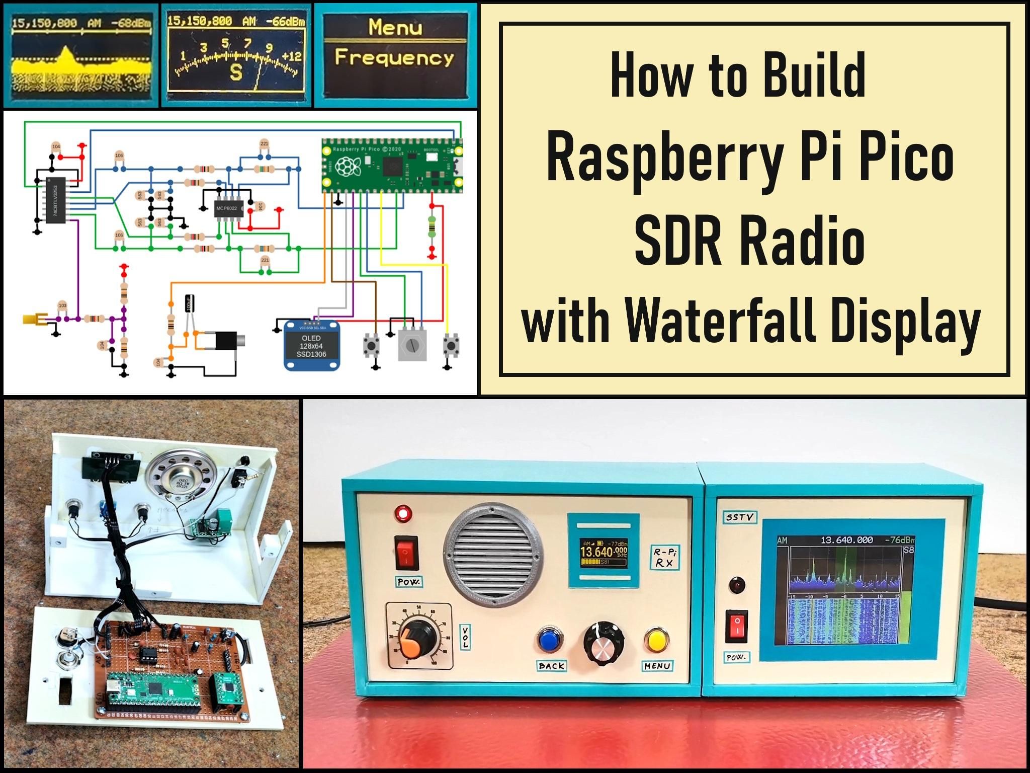 Build a Raspberry Pi Pico SDR Radio With Waterfall Display : 7 Steps ...