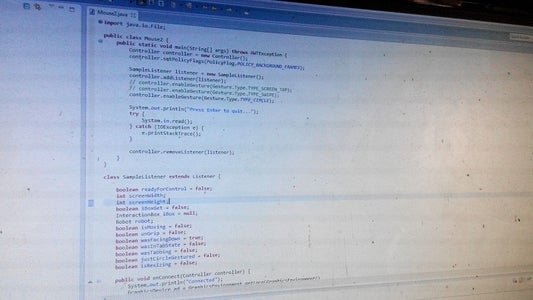 Leap Motion Listener