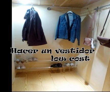 Vestidor Low Cost