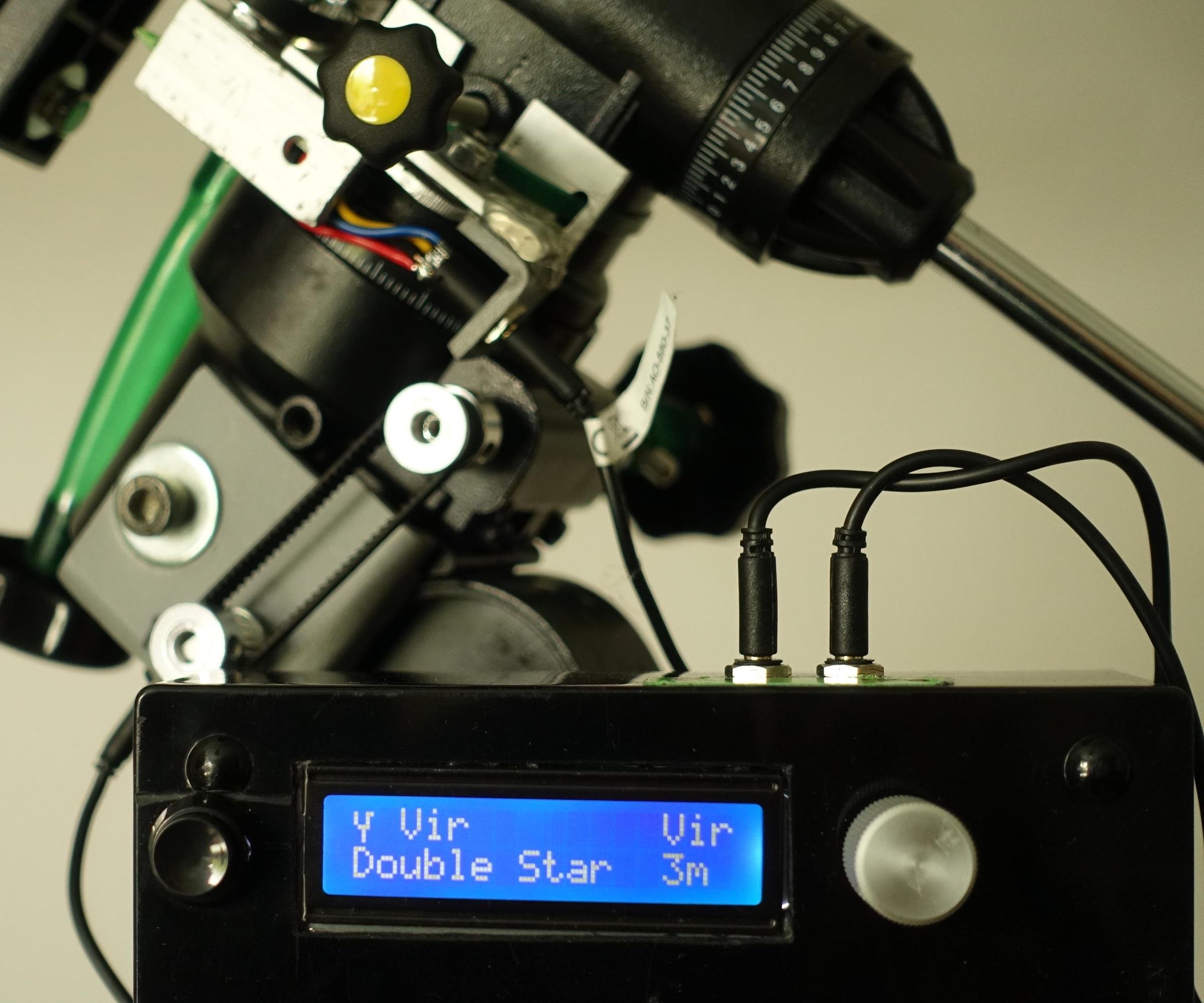 SpotNik - StepTo / PushTo / Digital Setting Circles for EQ Mounted Telescopes Based on Arduino
