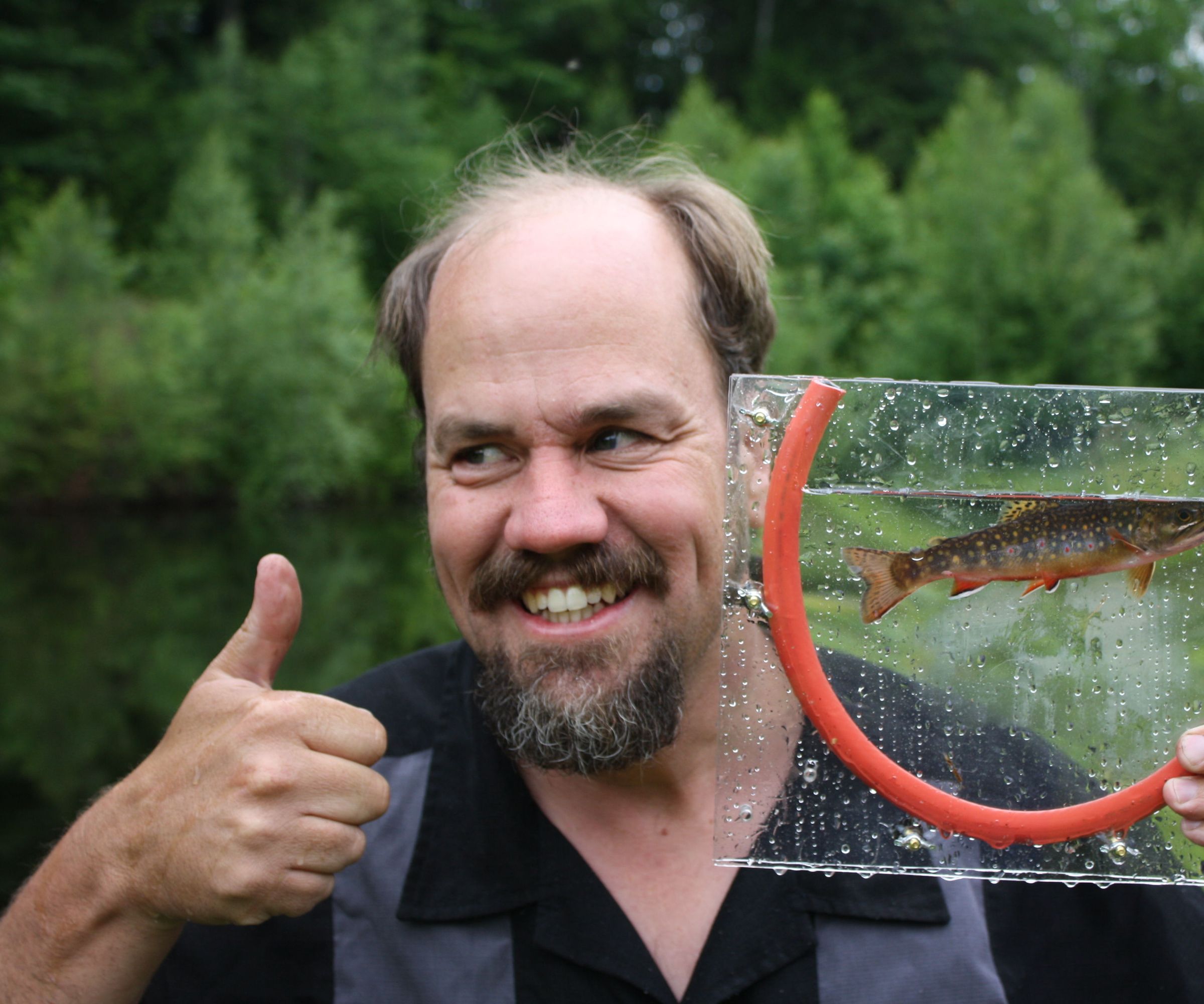Fish Frame for Taking Photographs of Live Micro-fish