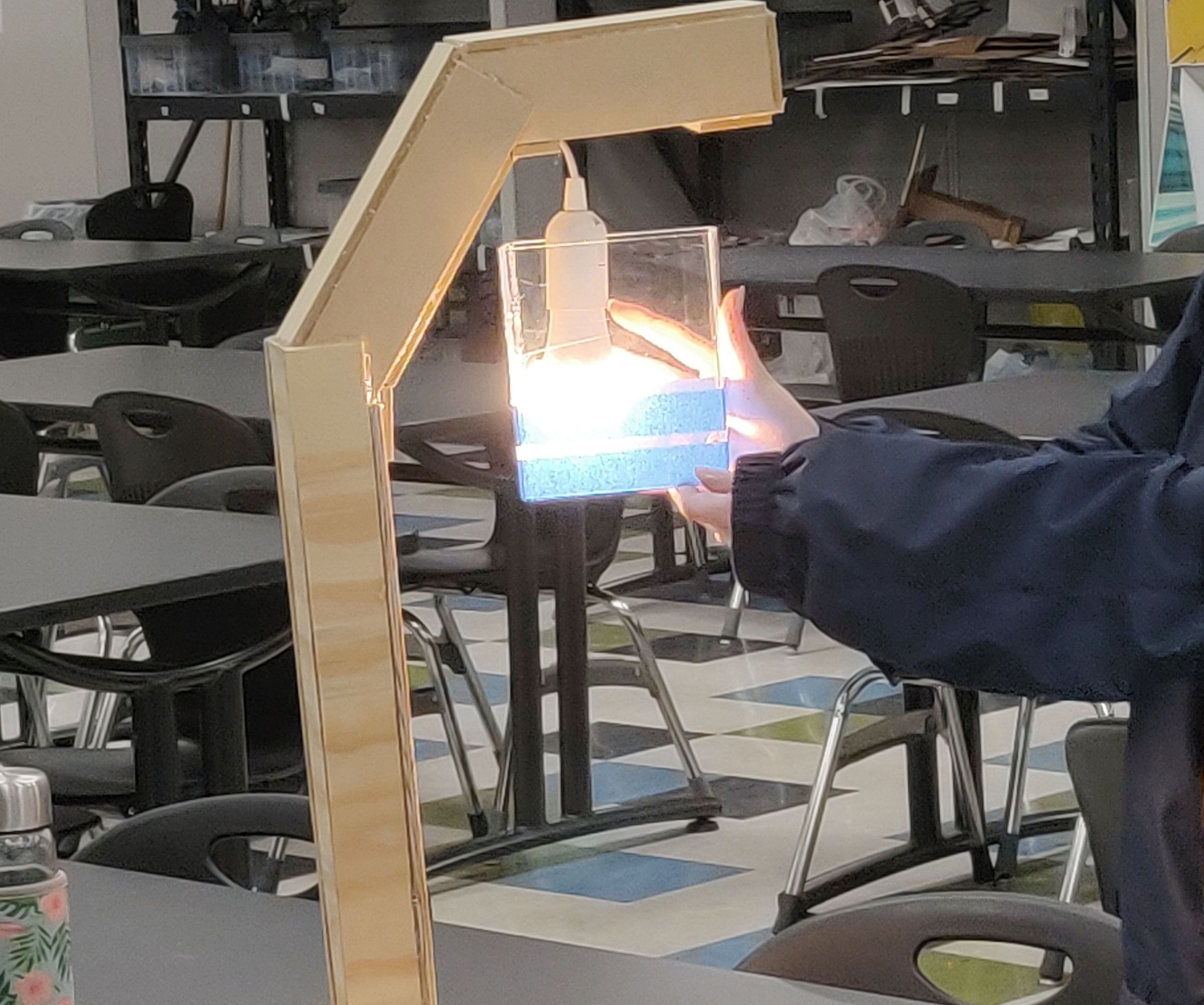 Wooden Lamp
