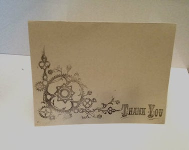 DIY Thank You Cards