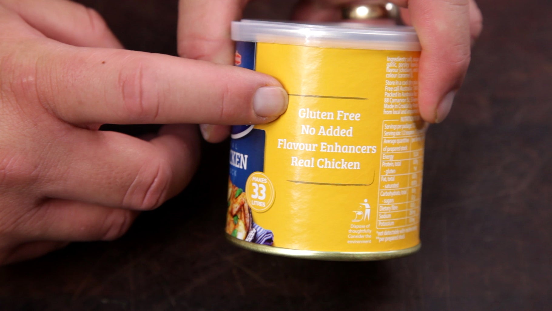 what chicken salt do they use in australia