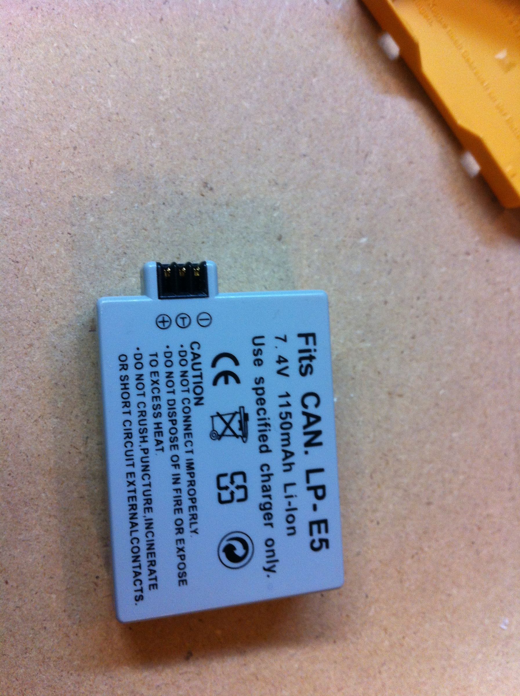 Camera Battery Adapter (with Pictures) Instructables