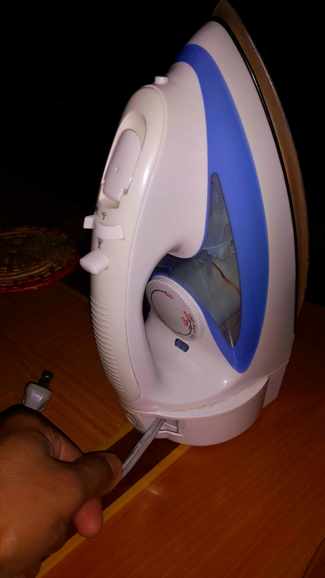 Repairing a Defective Clothes Iron. 