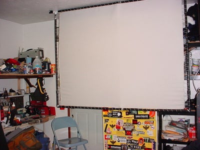 DIY Projection Screen : 4 Steps (with Pictures) - Instructables