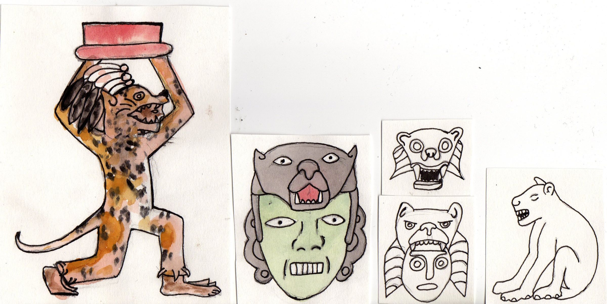 Aztec Mask 6 Steps Instructables