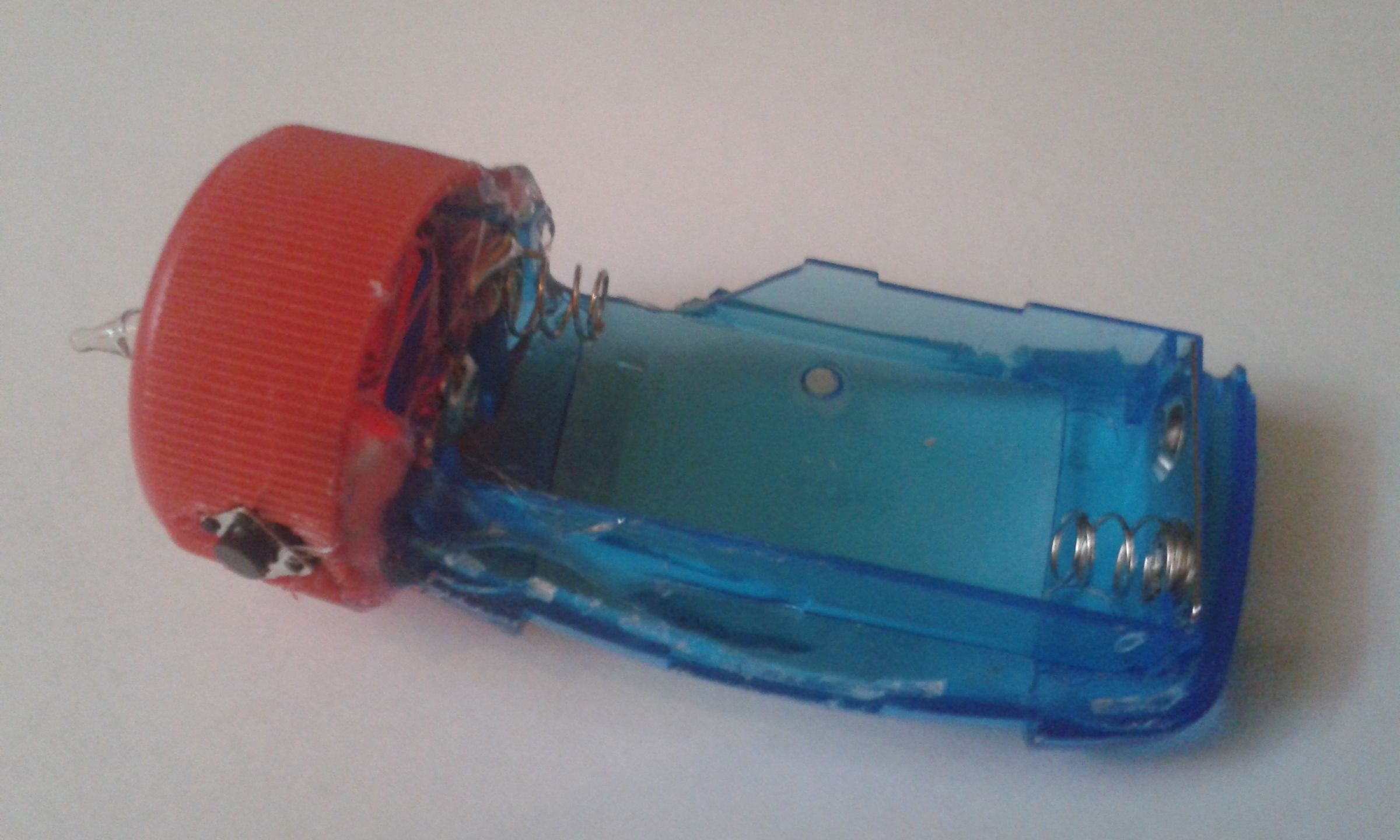 DIY LED Flashlight 5 Steps Instructables
