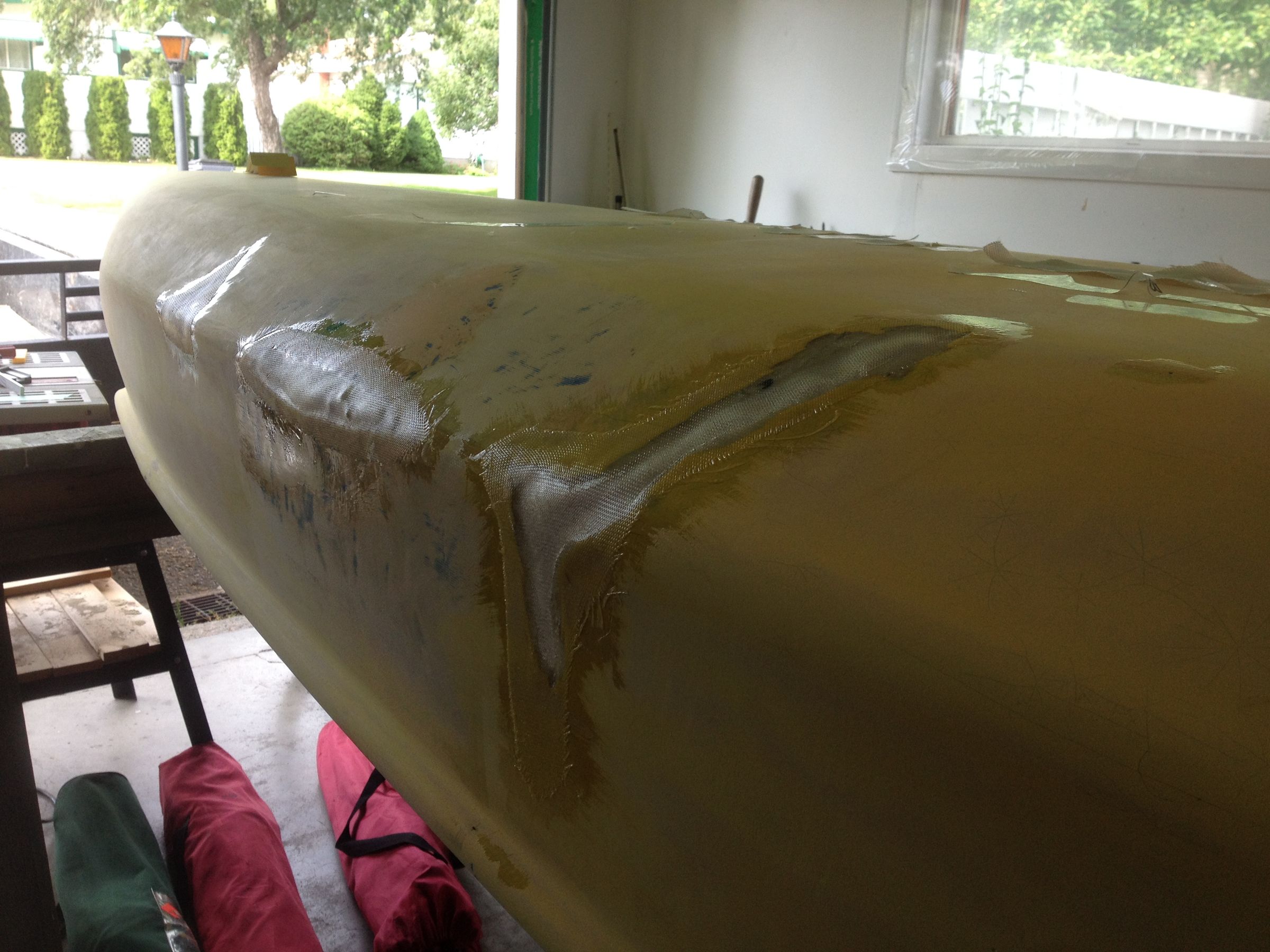 Repairing a Fiberglass Canoe 7 Steps (with Pictures) Instructables