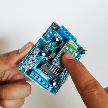Add Bluetooth Into Motor Shield