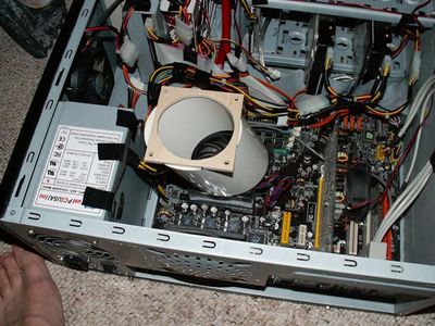 $3 Computer CPU Intake Fan Duct : 7 Steps (with Pictures) - Instructables