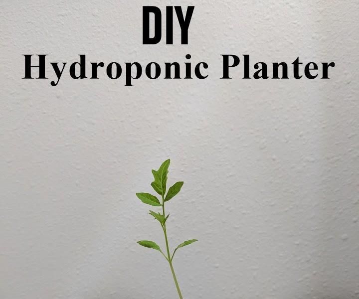 Hydroponic Planter From Kitty Litter 5 Steps Instructables
