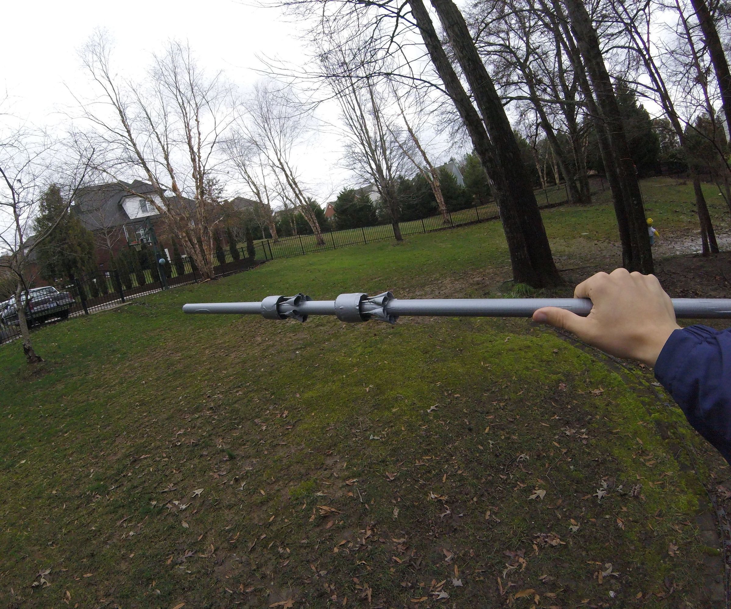 Duct Tape PVC Blowgun