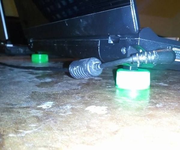 Laptop Stand With Bottle Caps
