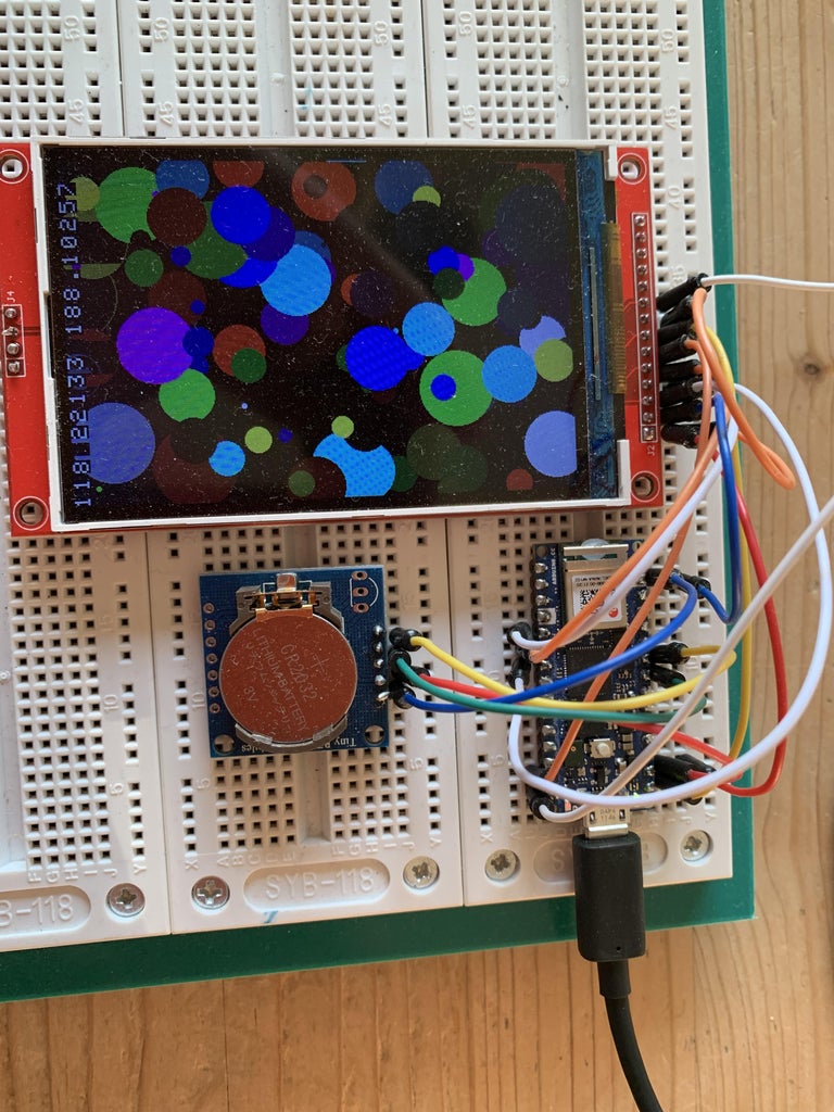 Connect the Display to the Microcontroller