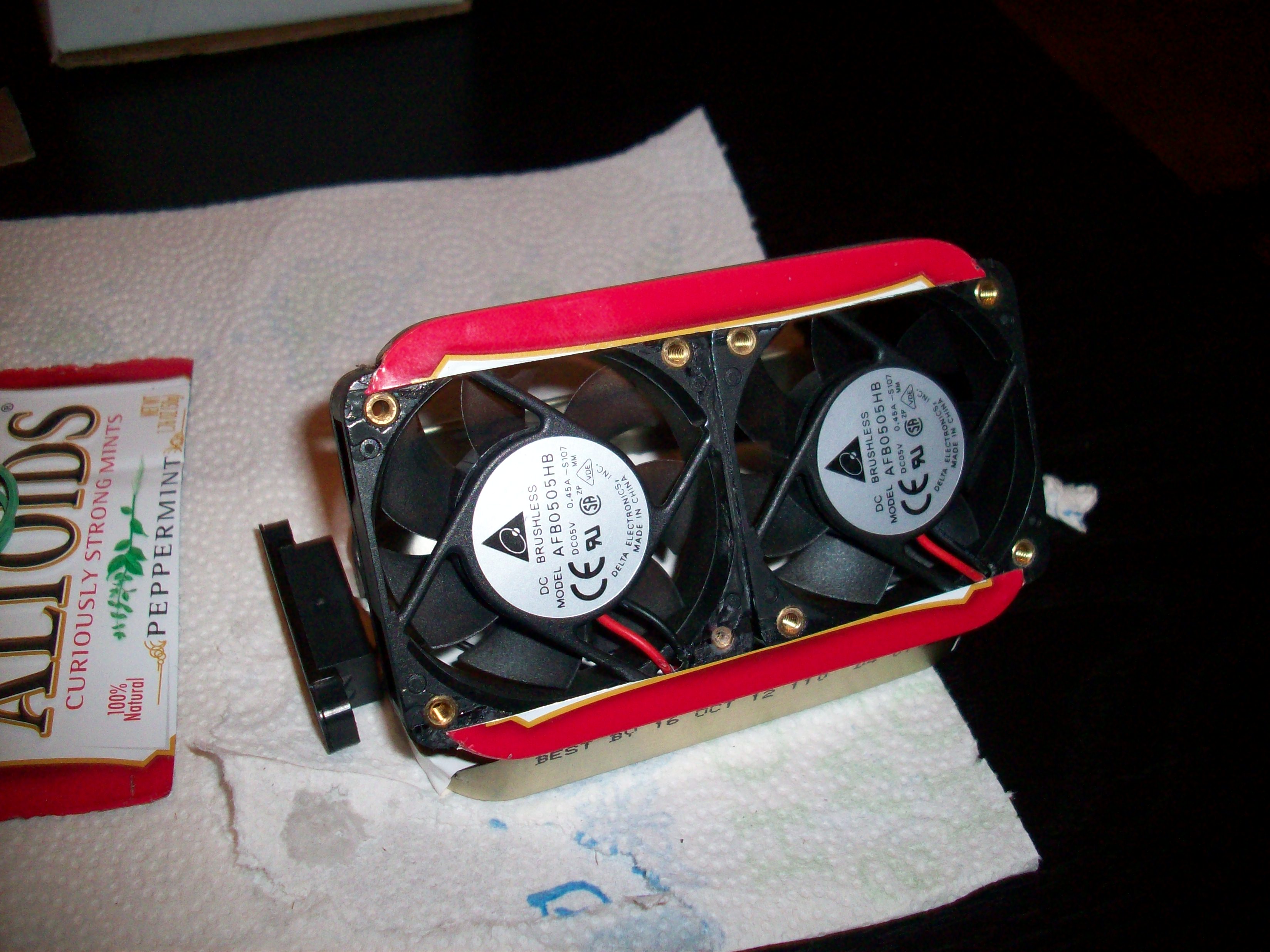 Pocket Altoids Tin Li-Ion Extreme Desk Fan!