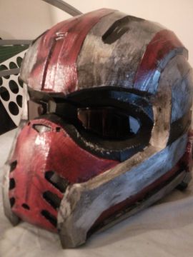 gears of war motorcycle helmet Amazon.com Benjamin Carmine Helmet Gears of
