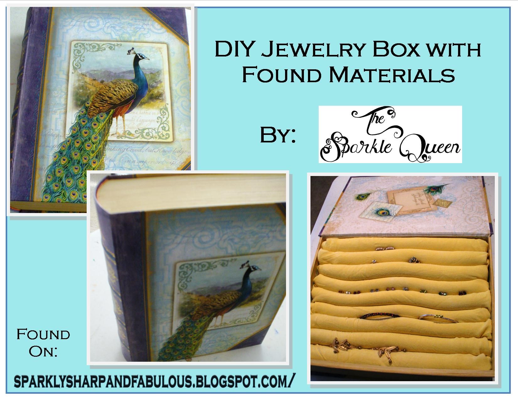 DIY Jewelry Box with Found Materials
