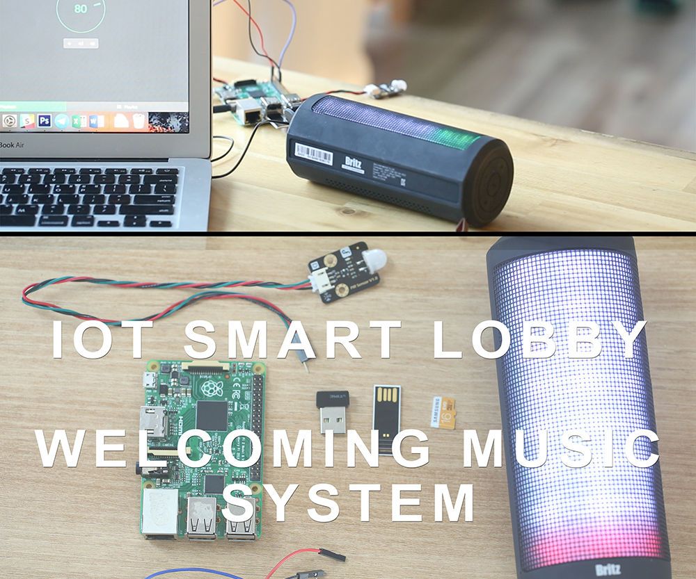 IoT Smart Lobby - Welcoming Music System