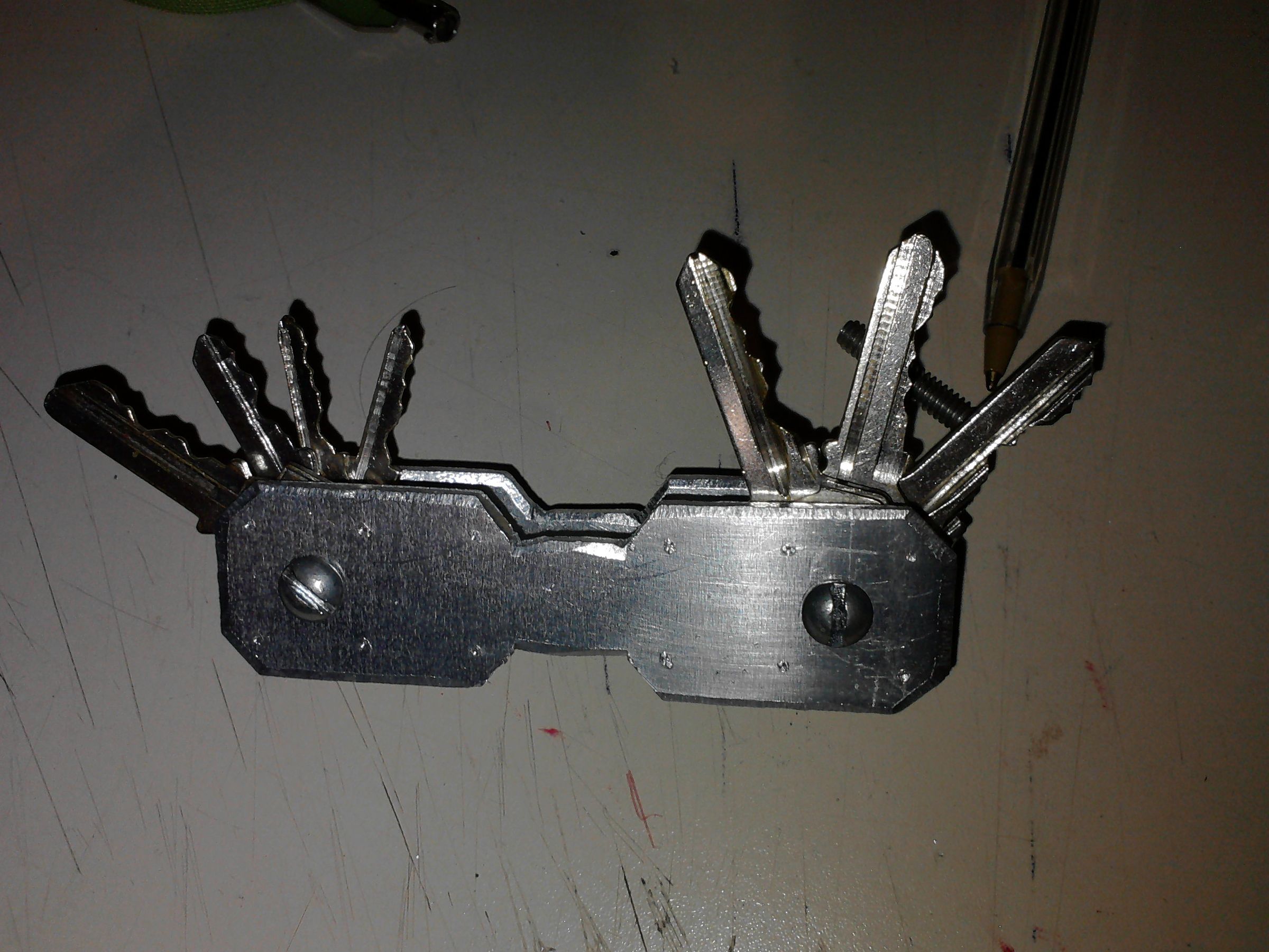 Custom Swiss Army Keyring