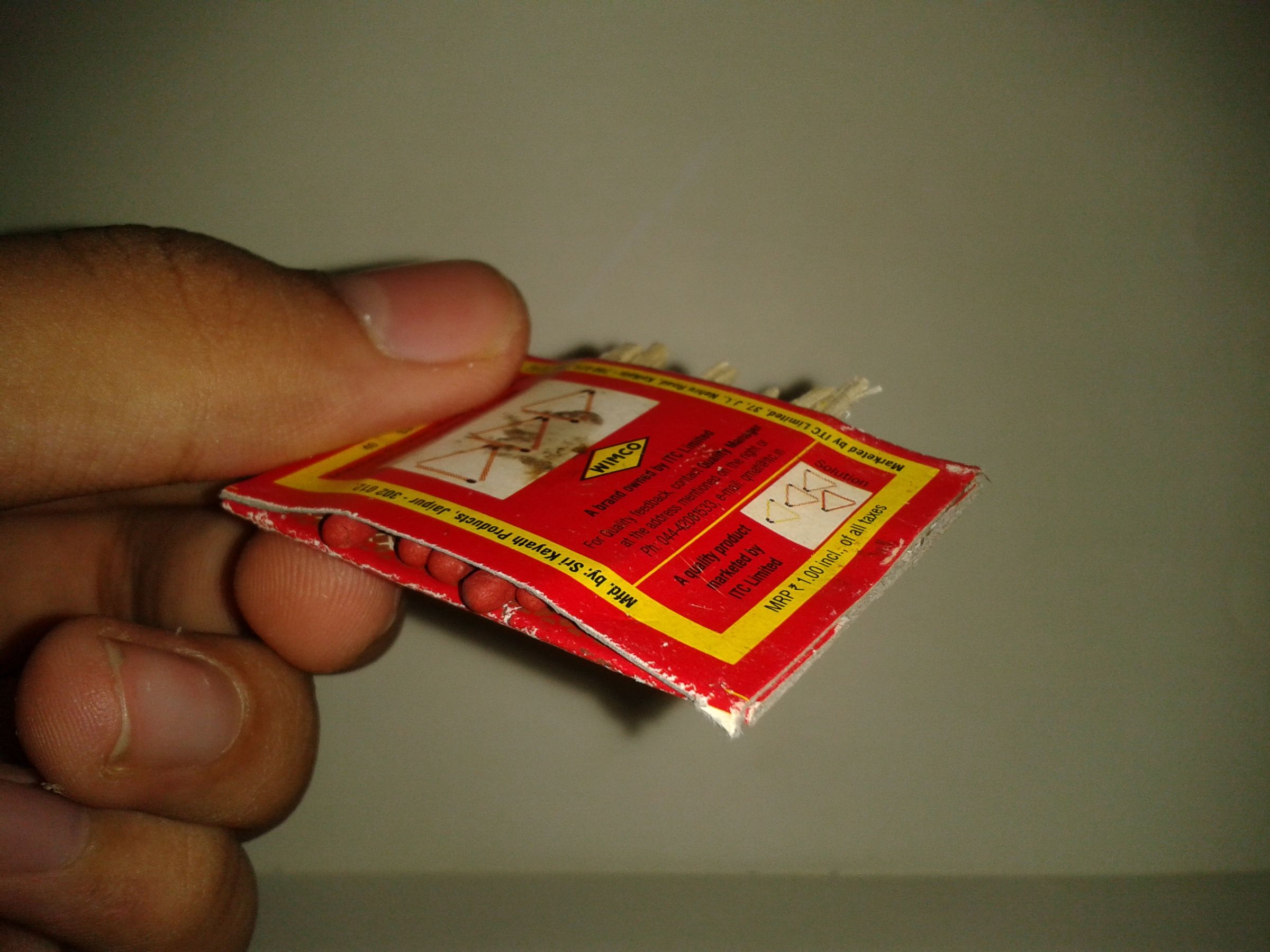 Thin, instant matches that fit in your survival kit!!! omg!