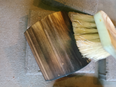 Brush Off Excess Soot