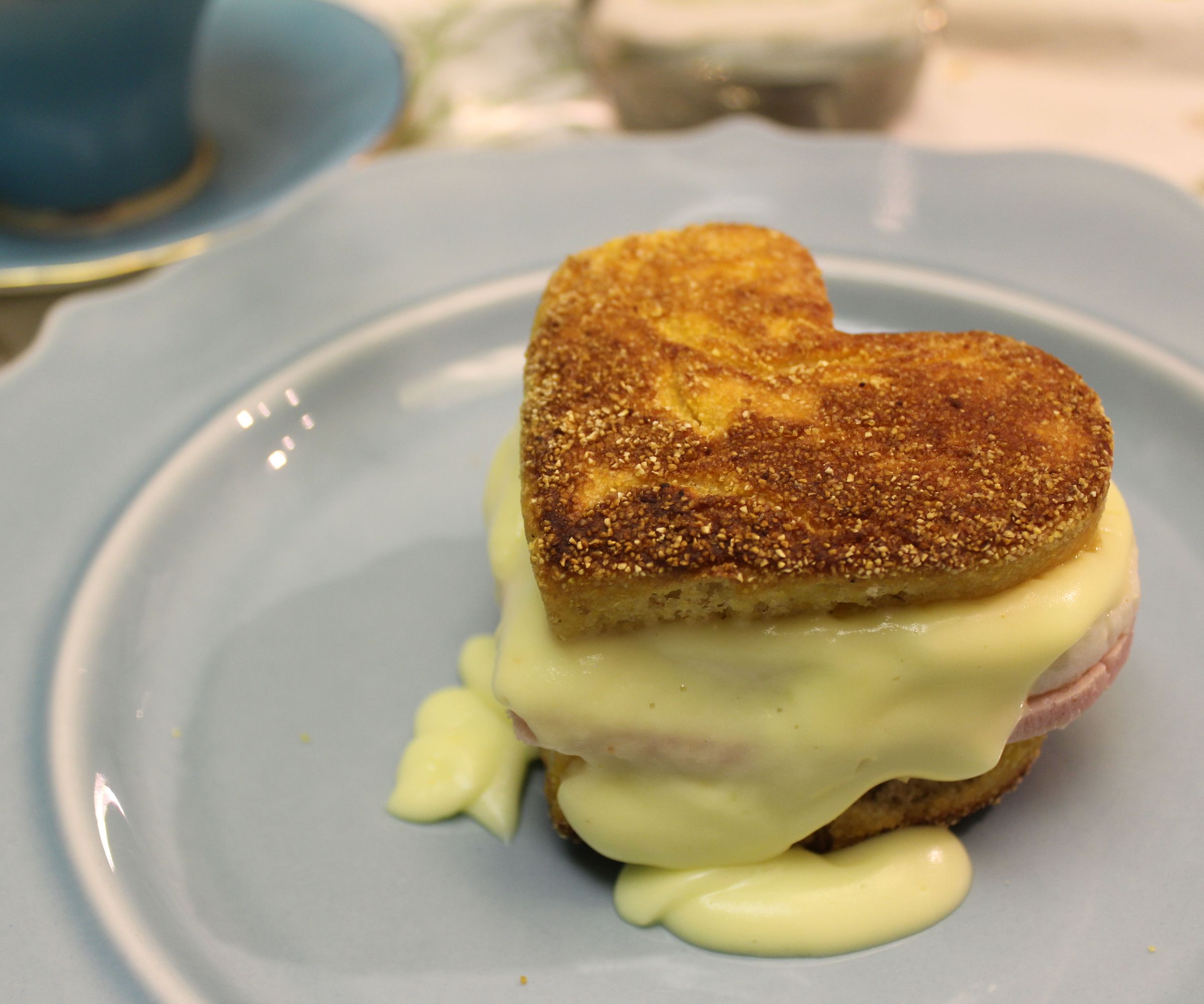 Valentines Eggs Benedict - Breakfast in Bed, Scratch Made.