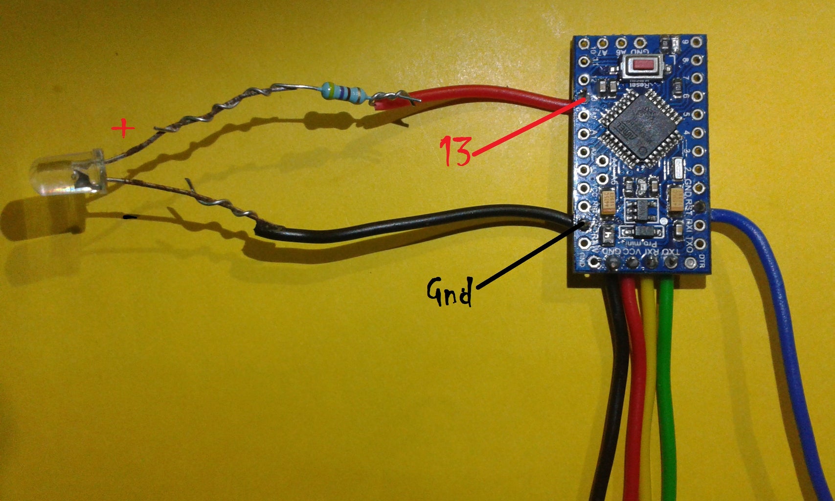 Program Pro-mini Using Uno (Arduino Basics) : 7 Steps (with Pictures ...