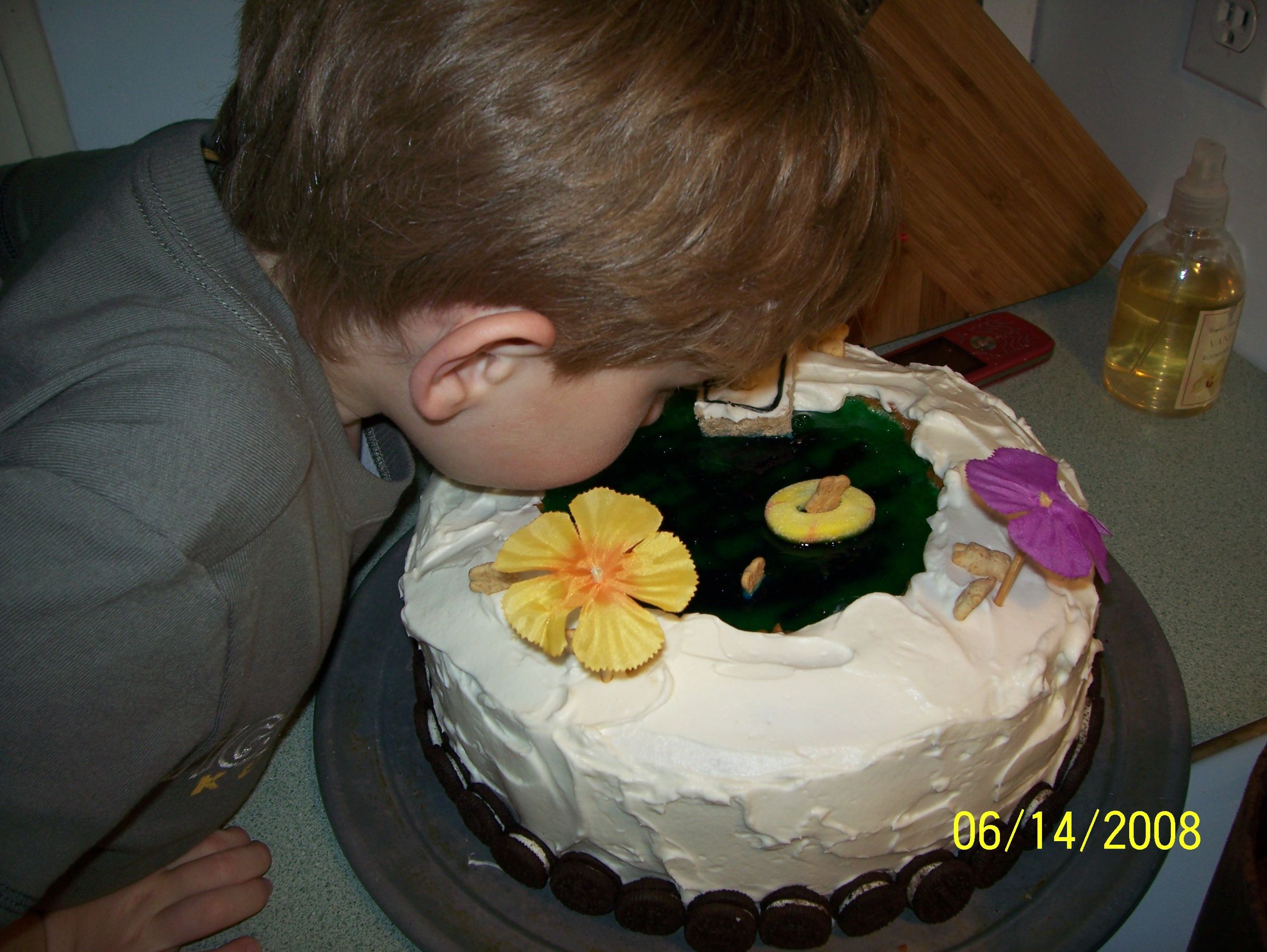The Cool Pool Cake!