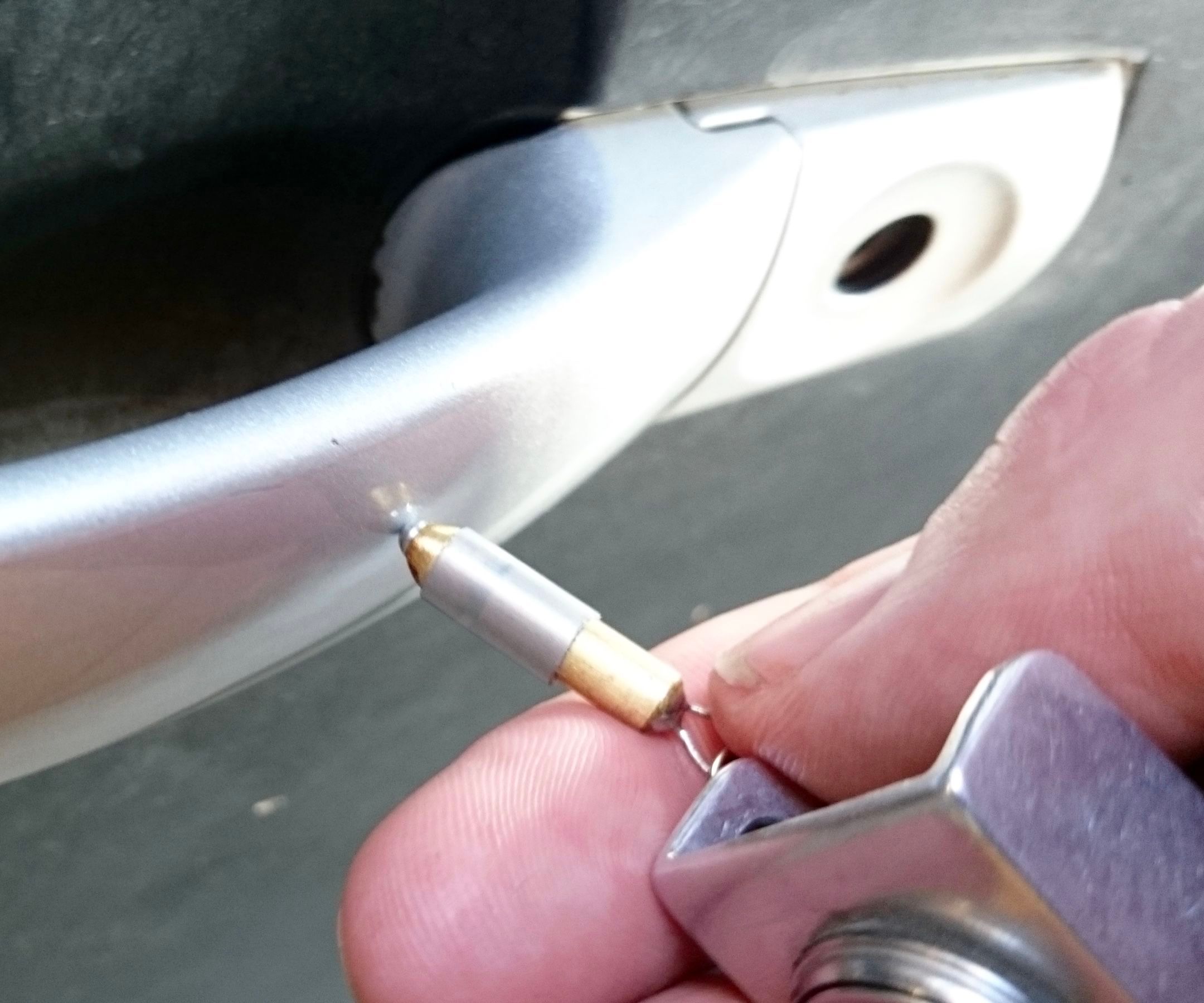 Static Shock (absorber) Discharger to Never Get Shocked by Static Again.