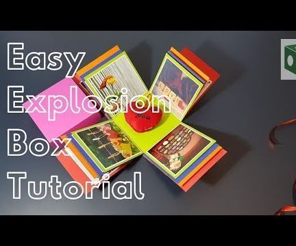 Easy Exploding Gift Box Tutorial