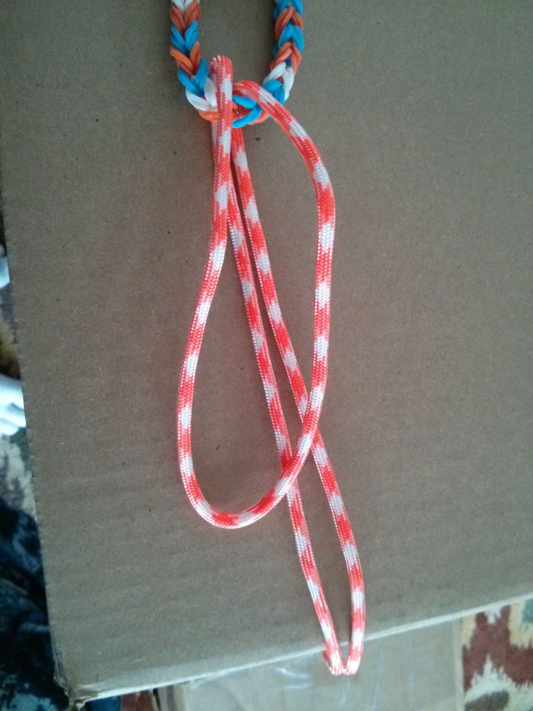 Rainbow Loom and Paracord Lanyard 3 Steps Instructables