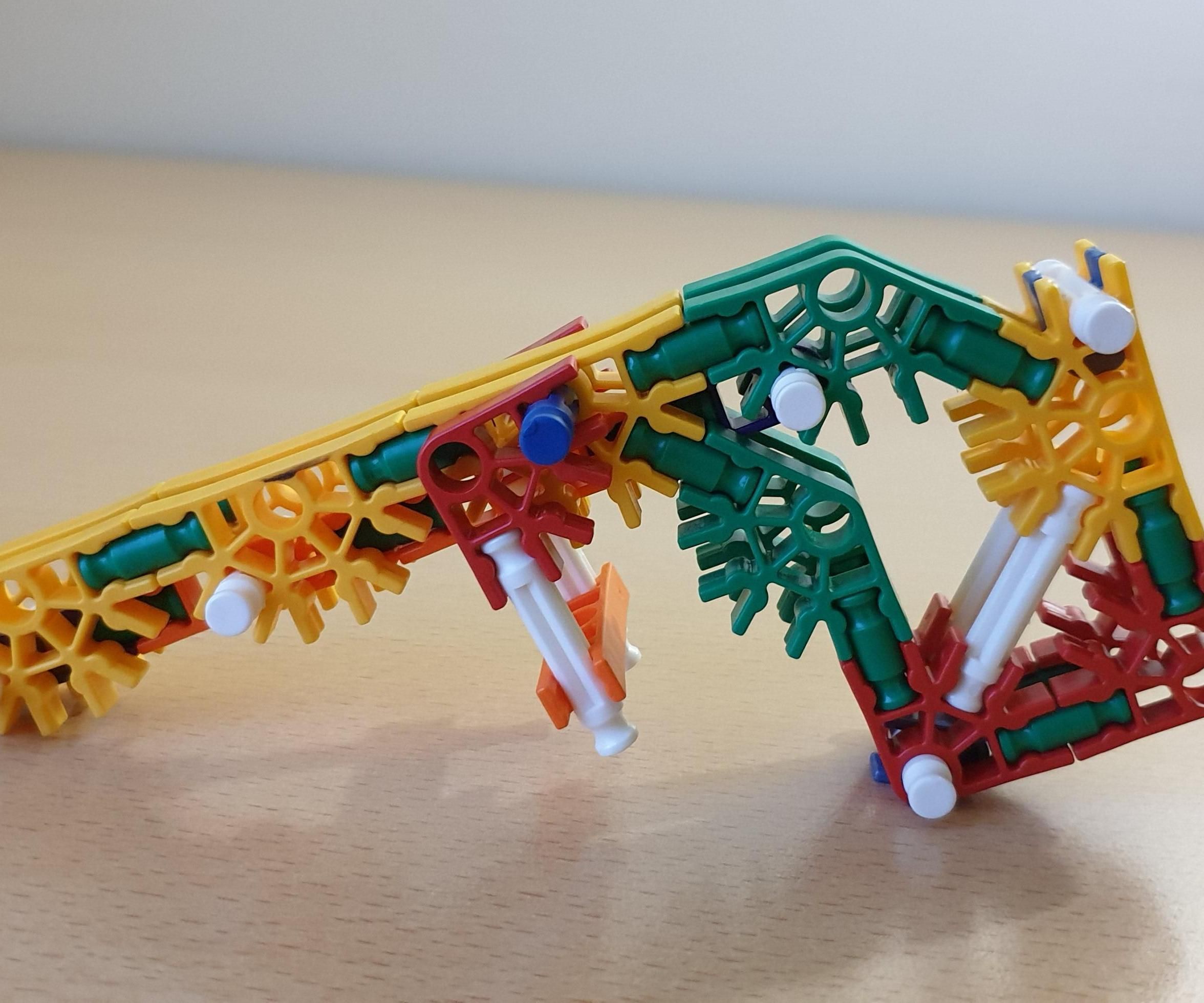 Ruberbandless Knex Gun