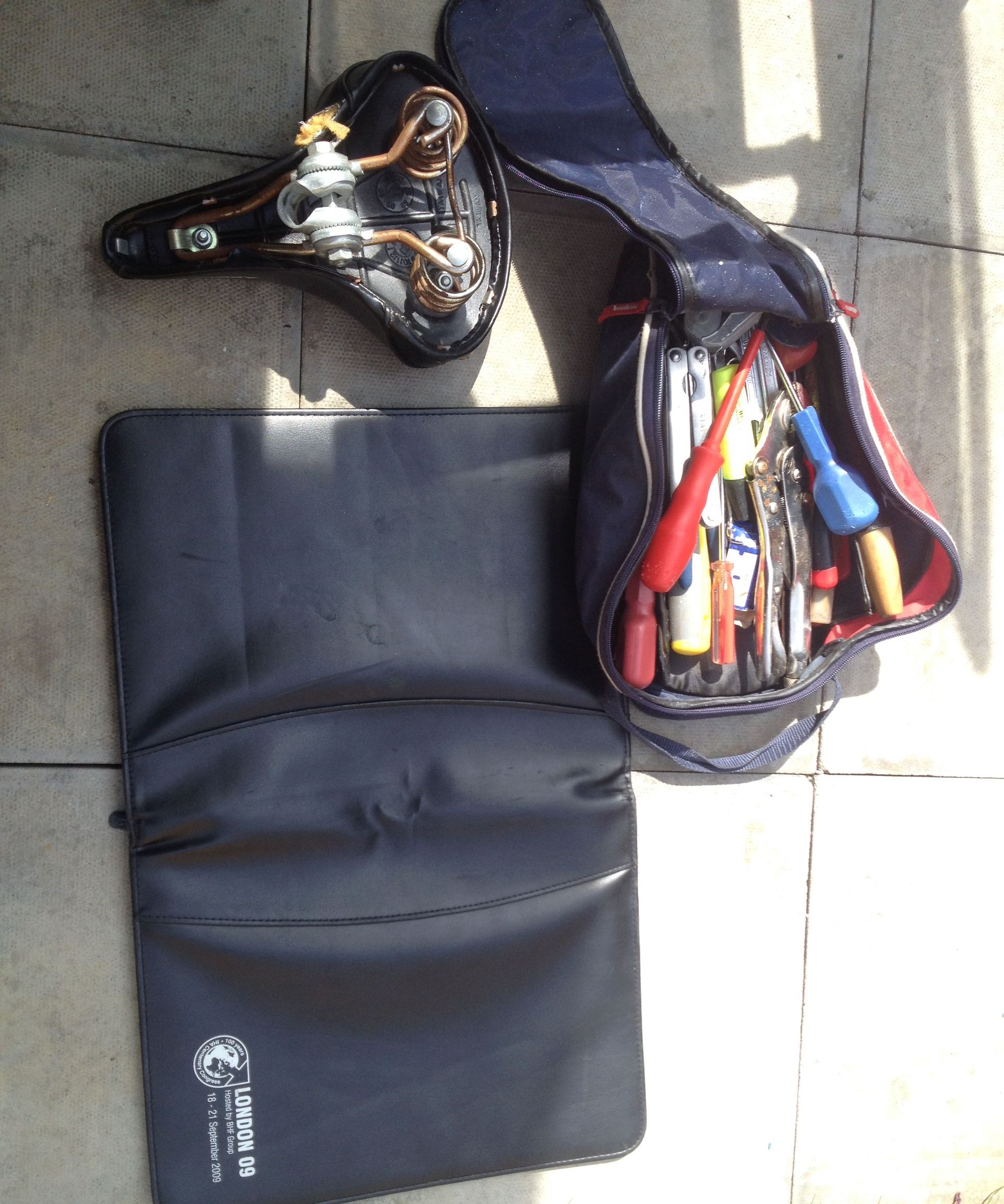 Bike Seat Resoration