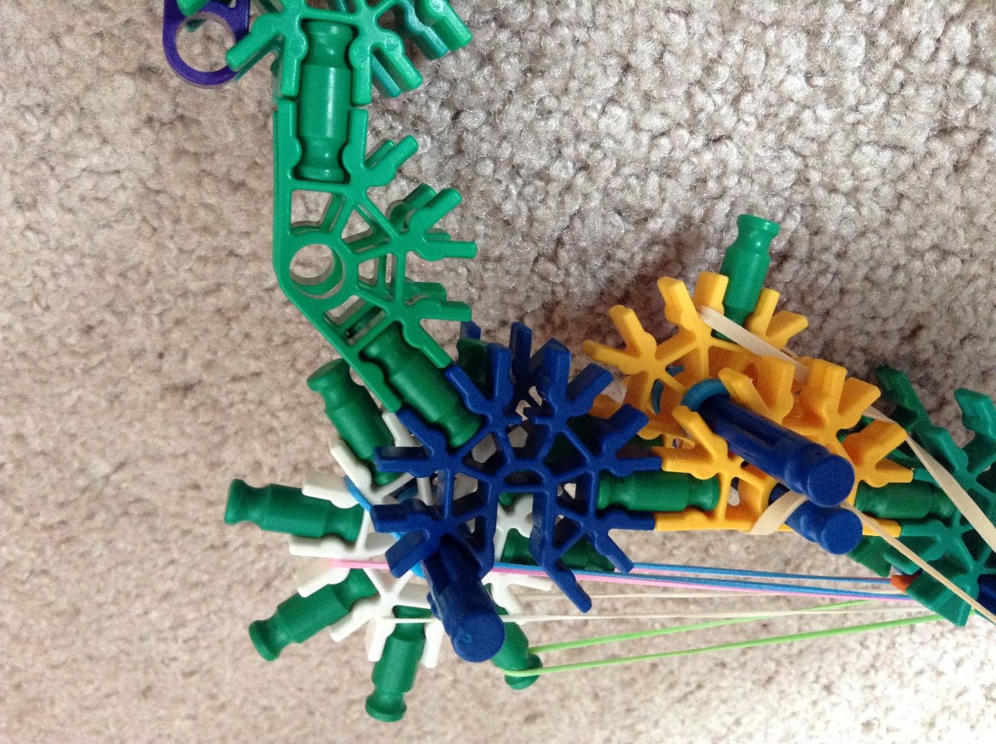 Knex Mini Semi Auto Rubber Band Gun (MSARBG) 5 Steps (with Pictures