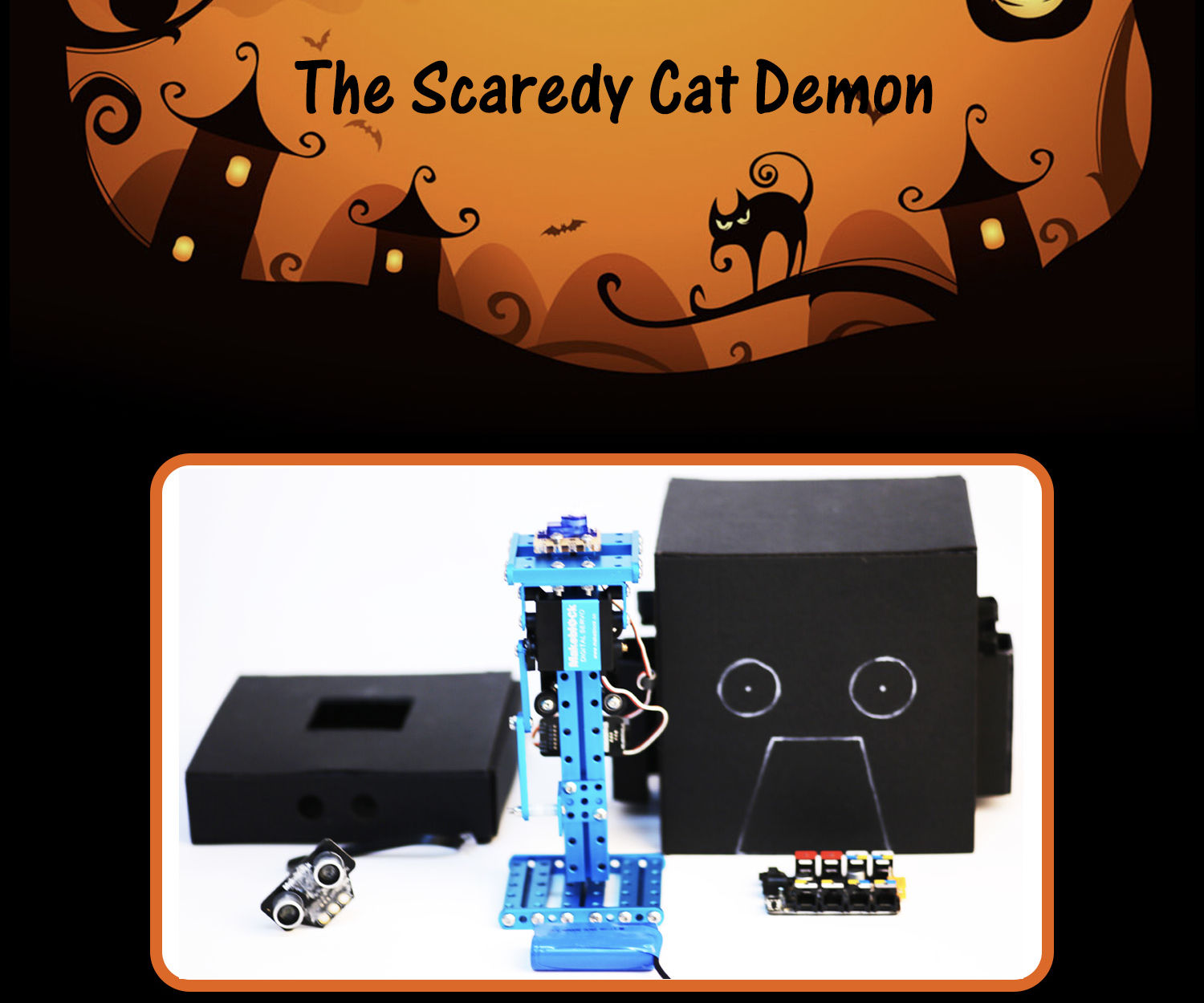 Craven Box -- Halloween Themed Robots