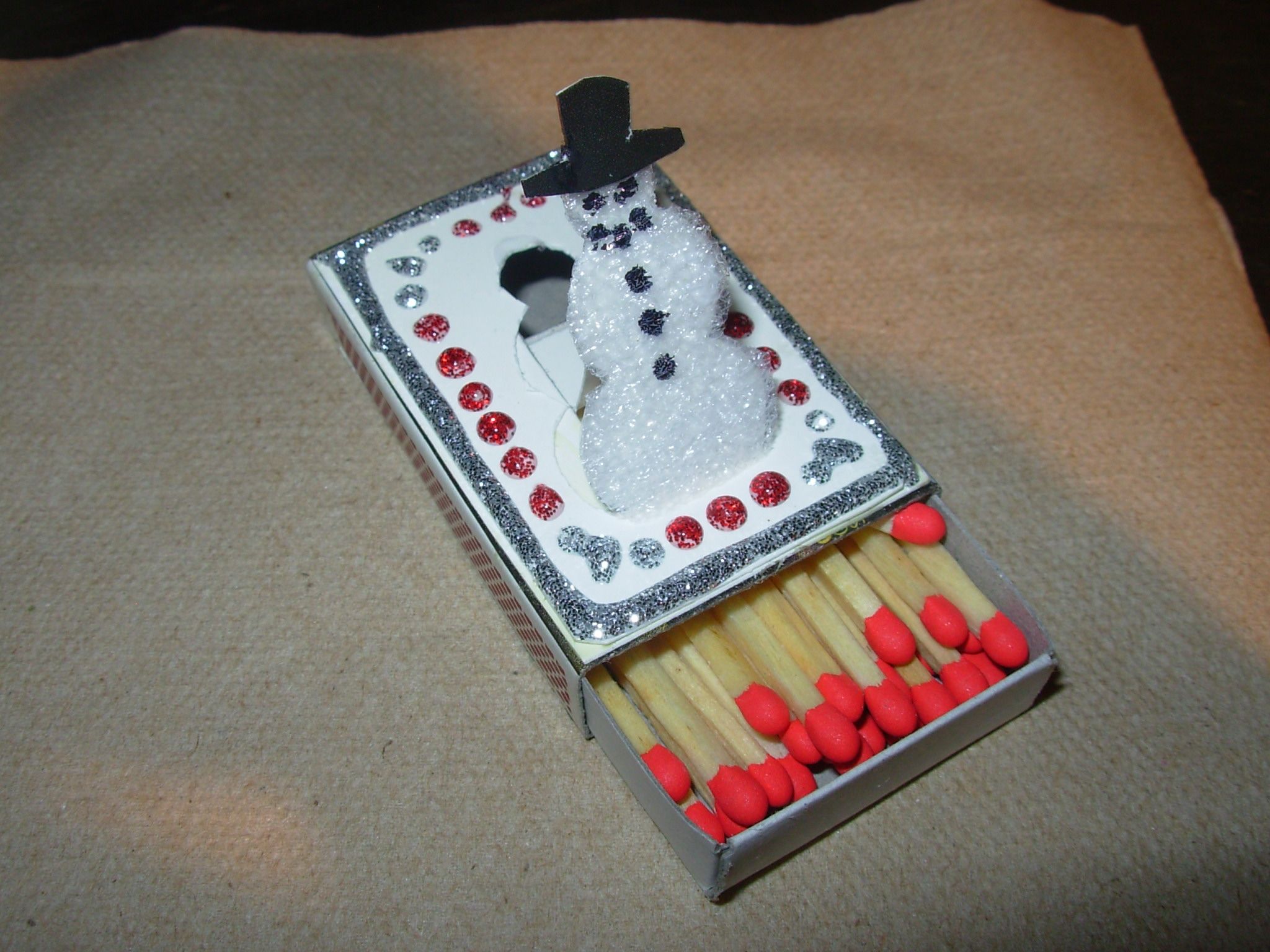 Popup Holiday Matchboxes