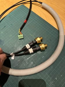 Preparing the Pressure Sensor Cables