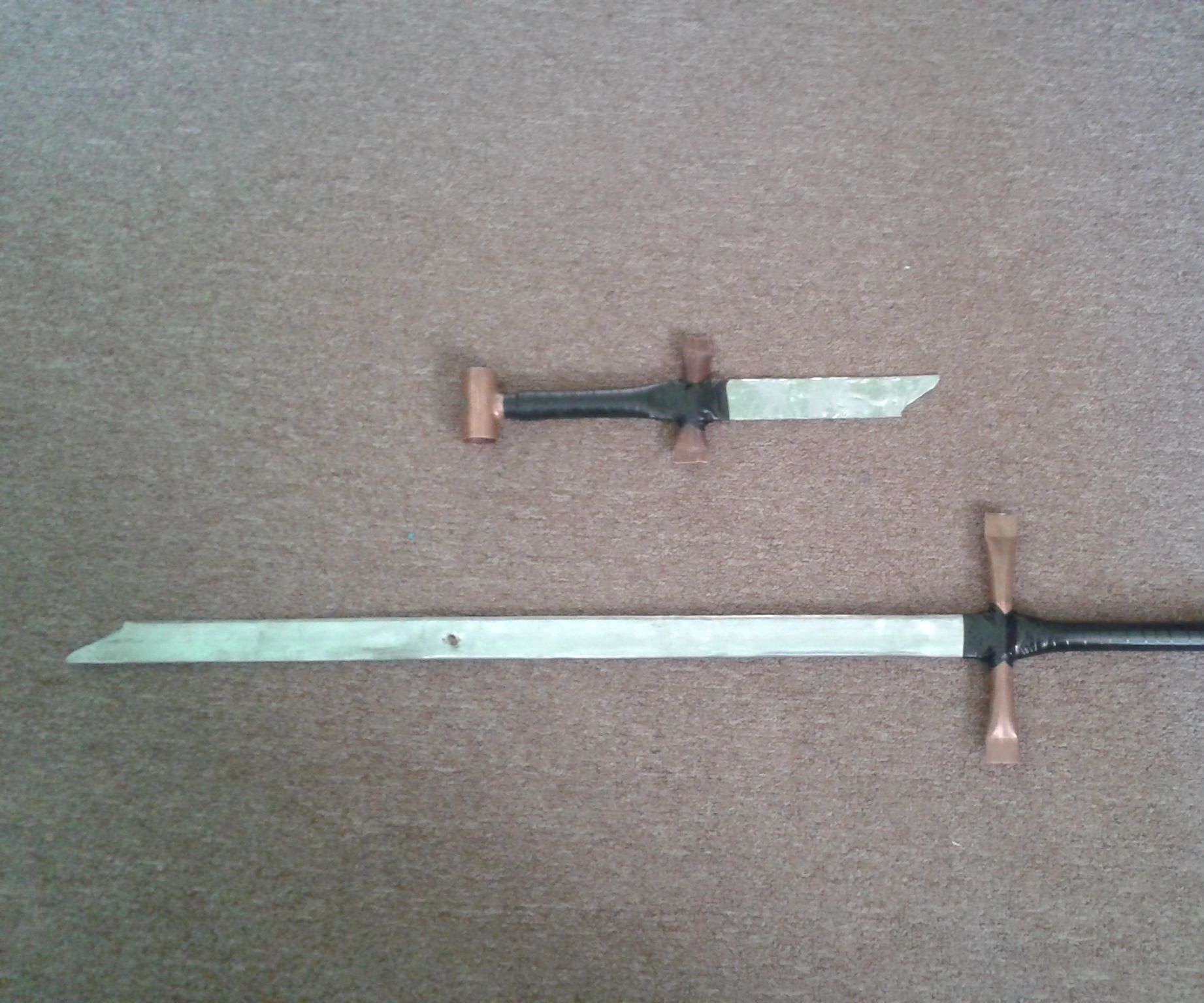 How to Make Knife and Sword Easy