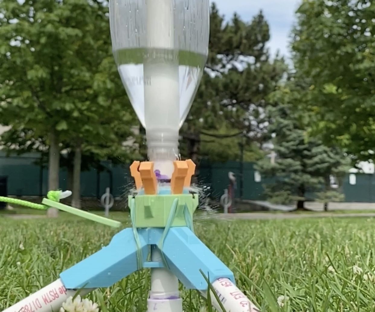 3D Printed Bottle Rocket Launcher (OLD BETA VERSION)