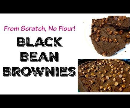 Black Bean Brownies From Scratch