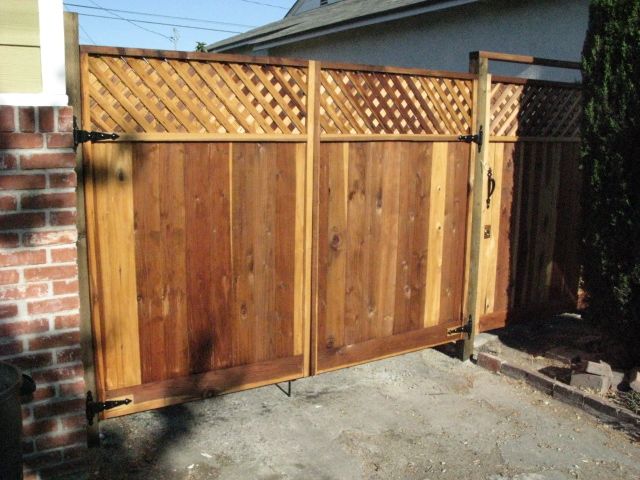 Replacement Gate From Fence Sections