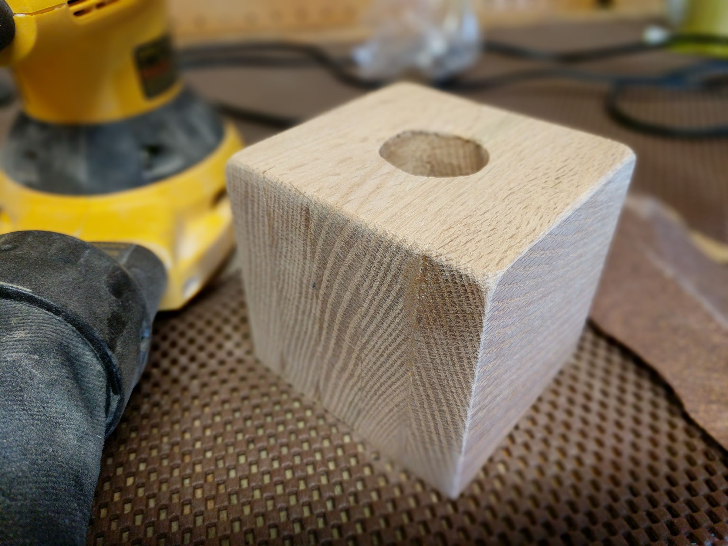 DIY Wood Block Lamp 6 Steps (with Pictures) Instructables