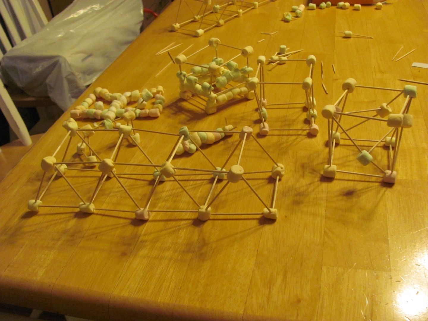 MarshmallowToothpick Structures 5 Steps Instructables