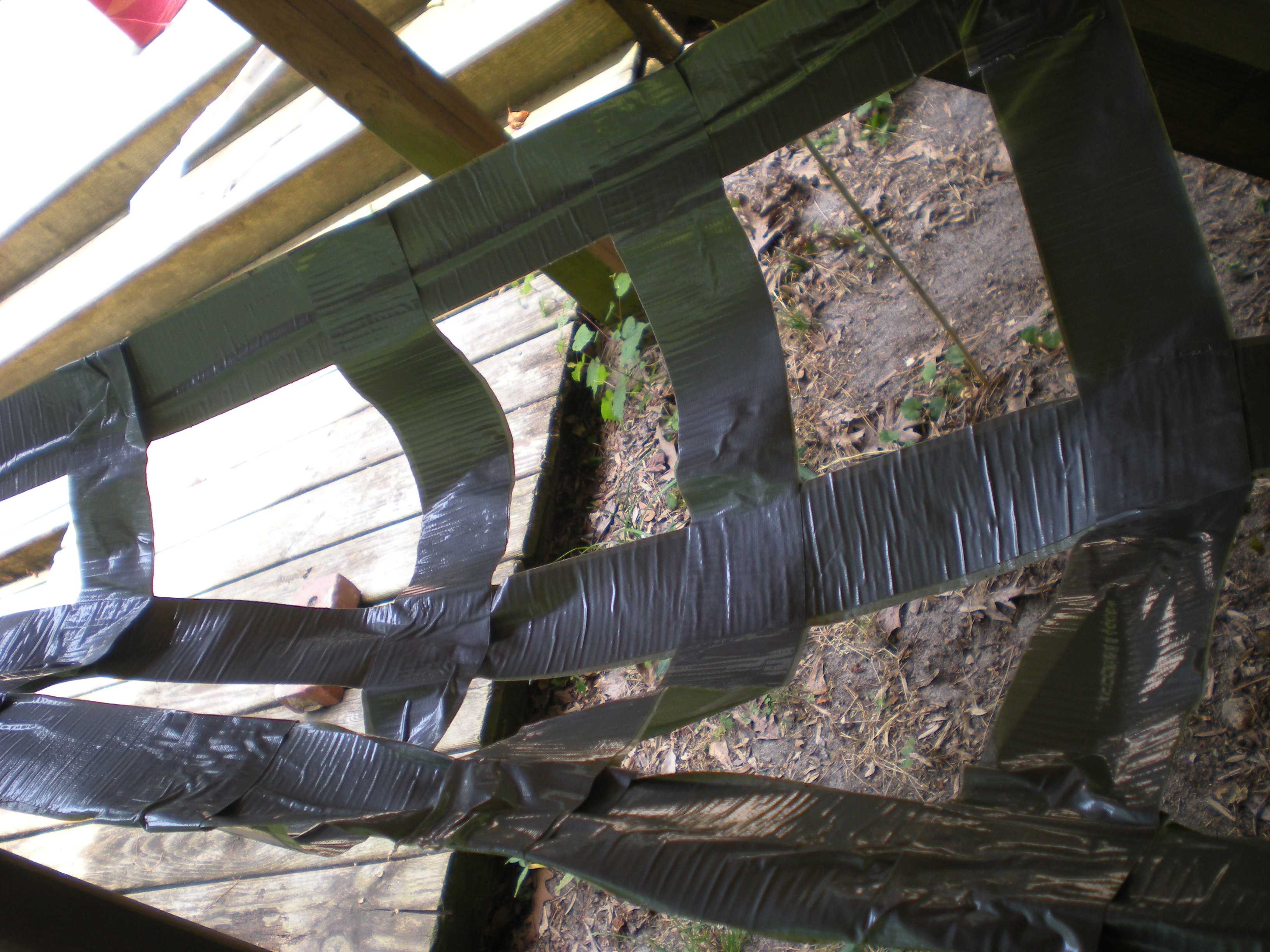 Portable 100 Duct Tape Hammock 8 Steps Instructables